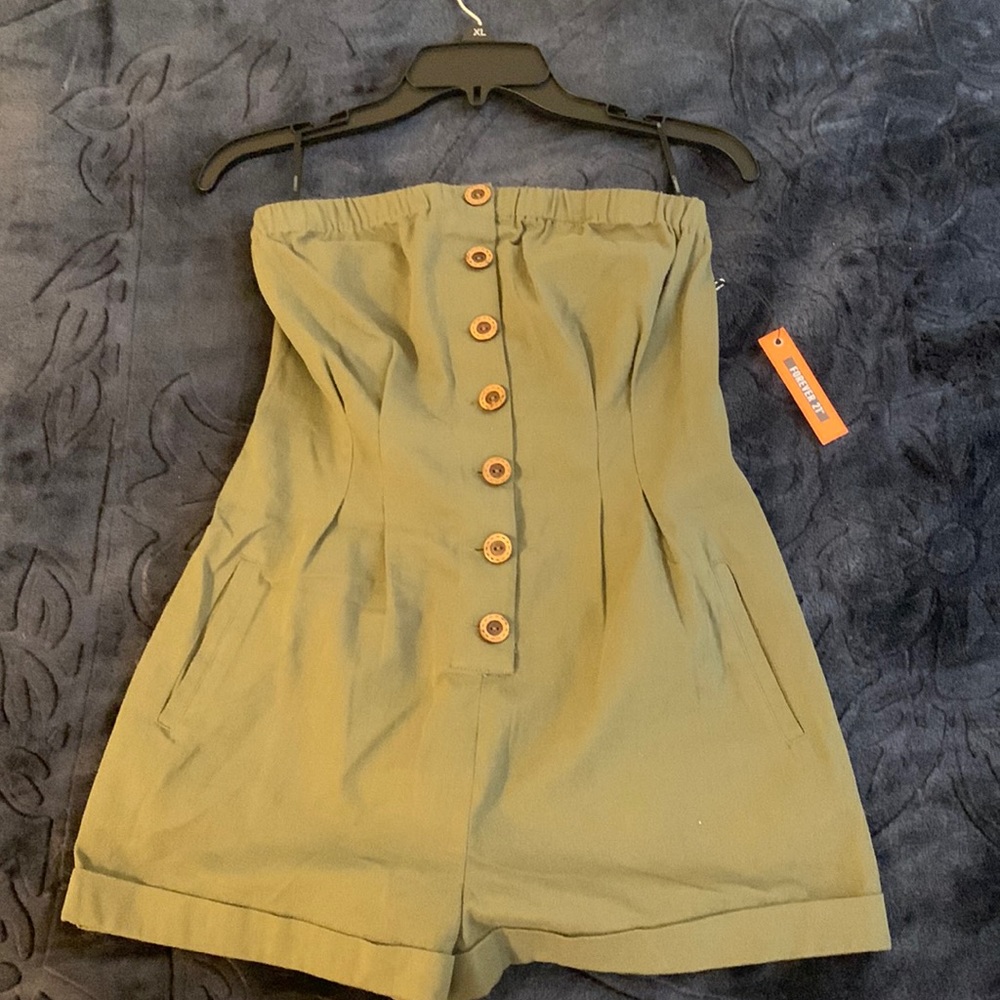 Sleeveless One Piece Romper